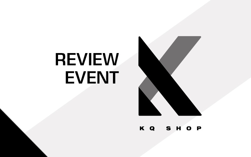 KQSHOP 오픈 기념 REVIEW EVENT [기간변경 : 03.29~04.30]